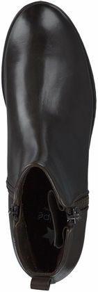 Maripé Stiefeletten mit flachem Absatz 105201425242 (Dunkelbraun)
