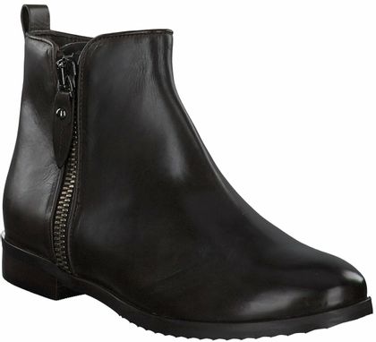 Maripé Stiefeletten mit flachem Absatz 105201425242 (Dunkelbraun)