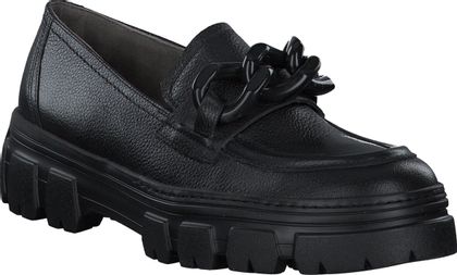 Paul Green Damen-Slipper aus Leder 100001970943 (Schwarz)