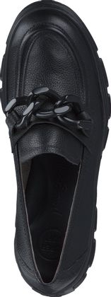 Paul Green Damen-Slipper aus Leder 100001970943 (Schwarz)