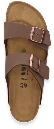 Birkenstock Arizona Pantoletten für Herren 592201422855 (Braun)