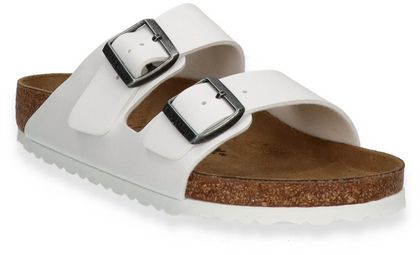 Birkenstock ARIZONA Damen-Pantoletten 591701422897 (Weiß)