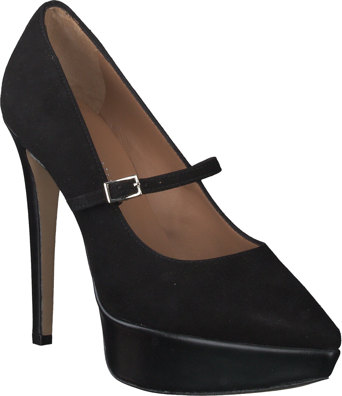 Phillip Hardy Plateau-Pumps aus Leder 127002992677 (Schwarz) Bild 01