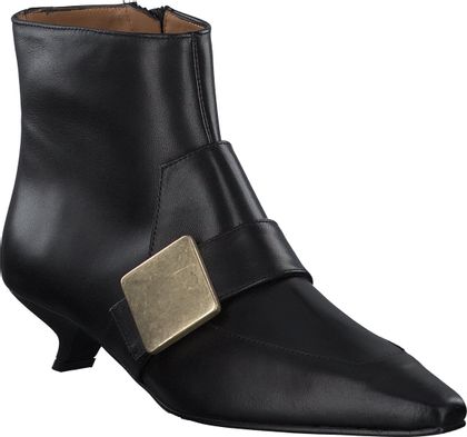 Phillip Hardy Damen-Stiefeletten aus Leder 106001992446 (Schwarz)