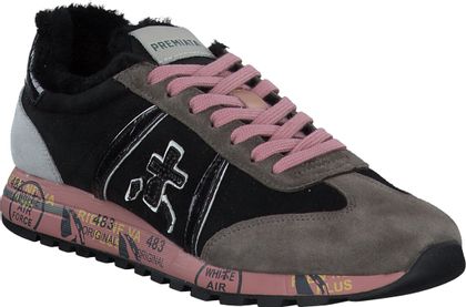 Premiata Gefütterte Damen-Sneaker 193402982003 (Schwarz)