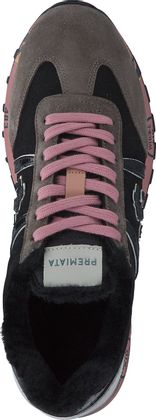 Premiata Gefütterte Damen-Sneaker 193402982003 (Schwarz)