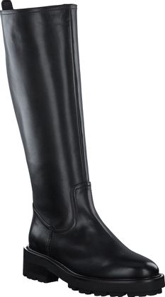 Konstantin Starke Damen-Langschaftstiefel 195001988455 (Schwarz)