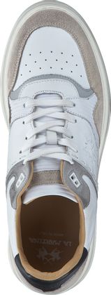 La Martina Herren-Sneaker 244782974432 (Weiß)