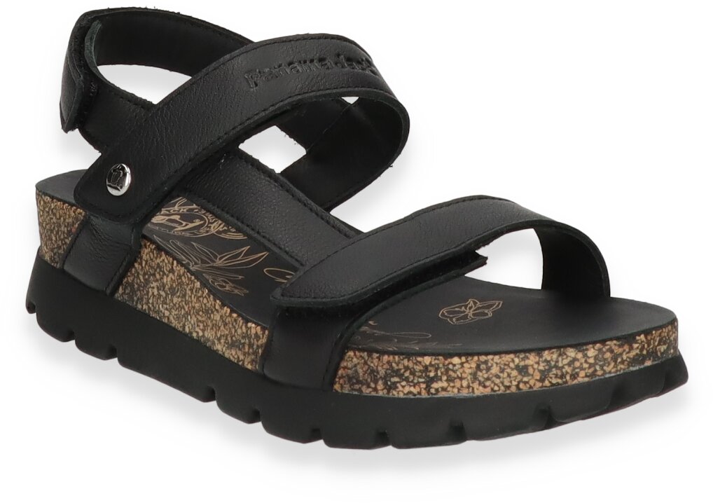 Panama Jack Klett-Sandalen für Damen 184001974717 (Schwarz) Bild 01