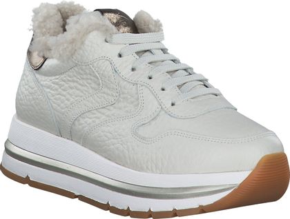 Voile Blanche Gefütterte Plateau-Sneaker 193301985655 (Beige)