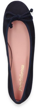 Pretty Ballerinas Damen-Ballerinas 103102464806 (Dunkelblau)