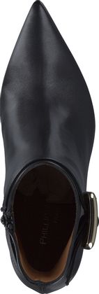 Phillip Hardy Damen-Stiefeletten aus Leder 106001992458 (Schwarz)