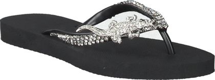 Uzurii Flache Damen-Dianetten 591009456524 (Schwarz)