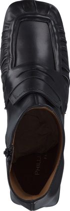 Phillip Hardy Damen-Stiefeletten aus Leder 106001992537 (Schwarz)