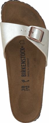 Birkenstock MADRID Damen-Pantoletten 591703458788 (Beige)