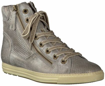 Paul Green Damen-Sneaker zum Schnüren 102441466335 (Grau)