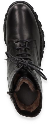 Konstantin Starke Damen-Winterboots aus Leder 192001992299 (Schwarz)