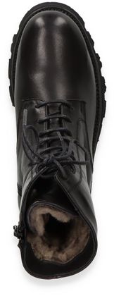 Konstantin Starke Damen-Winterboots aus Leder 192001992299 (Schwarz)