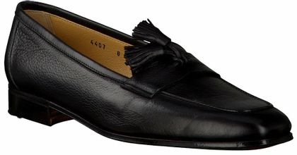 Gravati Damen-Slipper aus Leder 110001198420 (Schwarz)