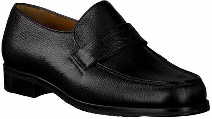 Gravati Herren-Slipper aus Leder 226001711500 (Schwarz)