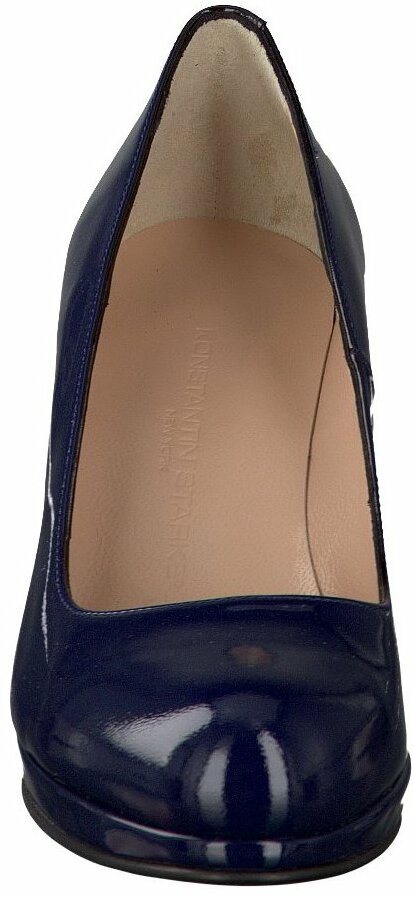 Konstantin Starke Damen-Pumps mit Plateau in Blau Pumps 