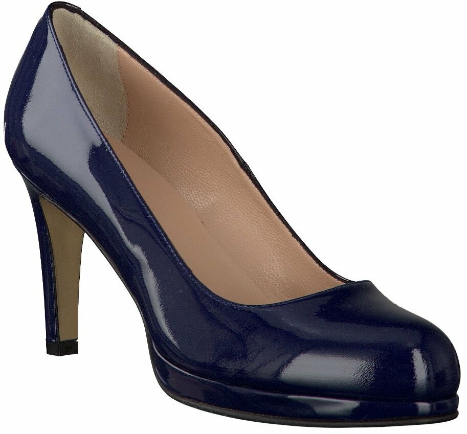 Konstantin Starke Damen-Pumps mit Plateau in Blau Pumps 