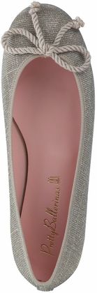Pretty Ballerinas Flache Damen-Ballerinas 103987580521 (Gold/Bunt)