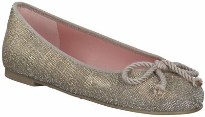 Pretty Ballerinas Flache Damen-Ballerinas 103987580521 (Gold/Bunt)