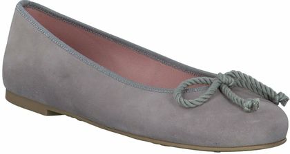 Pretty Ballerinas Flache Damen-Ballerinas 103442580511 (Hellgrau)