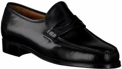 Gravati Flache Leder-Slipper 221001375329 (Schwarz)