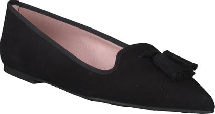 Pretty Ballerinas Damen-Ballerinas aus Leder 103002635911 (Schwarz)