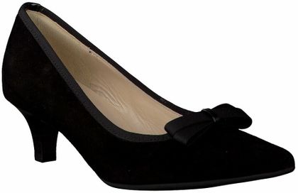 Peter Kaiser Leder-Pumps mit Absatz 121002636228 (Schwarz)
