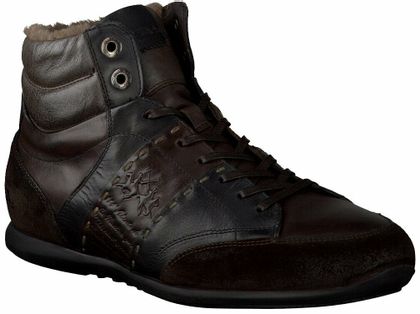 La Martina Gefütterte Boots für Herren 291201615316 (Dunkelbraun)