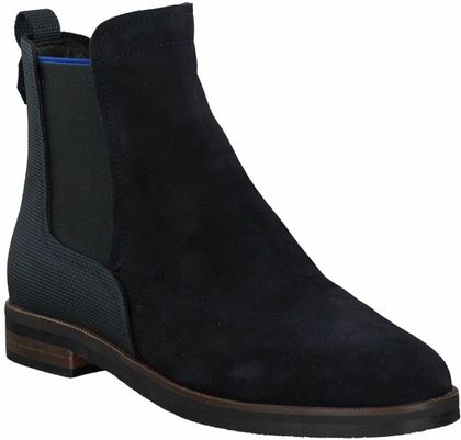 Maripé Damen-Stiefeletten aus Leder 105102631383 (Dunkelblau)
