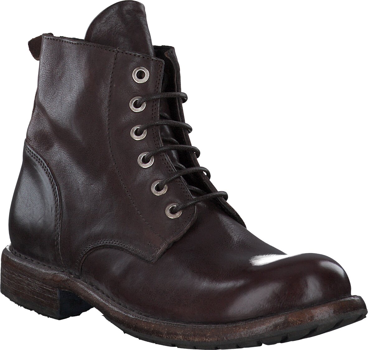 MOMA Leder Boots f r Herren 212201615201 Dunkelbraun online