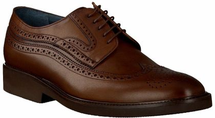 Antony van Diyck Leder-Schnürschuhe 243221616588 (Mittelbraun)