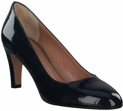 Phillip Hardy Damen-Pumps aus Leder 122103641534 (Dunkelblau)