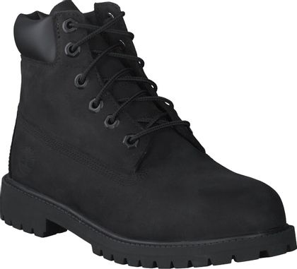 Timberland Schnürboots aus Leder 102002605074 (Schwarz)