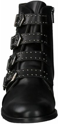 Pertini Damen-Stiefeletten aus Leder 105001648310 Schwarz