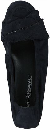 Kennel & Schmenger Ballerinas für Damen 103102650122 (Dunkelblau)
