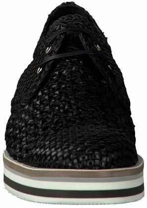 Pertini Damen-Schnürschuhe 101000647007 (Schwarz)