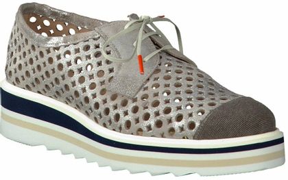 Pertini Damen-Schnürschuhe 101912652003 (Silber)