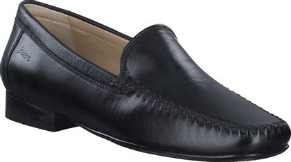 Sioux Slipper aus Leder 103001651527 (Schwarz)