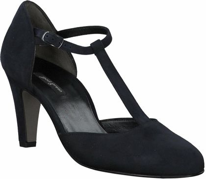 Paul Green Damen-Pumps aus Leder 122102667788 (Dunkelblau)