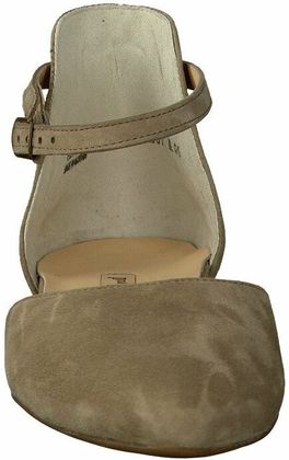 Paul Green Flache Pumps aus Leder 120302667961 (Beige)