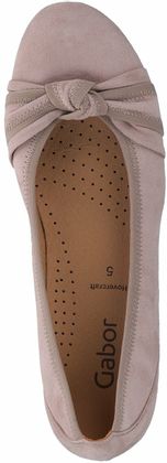 Gabor Damen-Ballerinas aus Leder 100592649491 (Rosa)