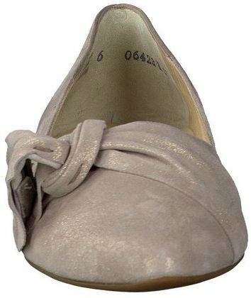 Paul Green Damen-Ballerinas 103302677632 (Beige/Gold)