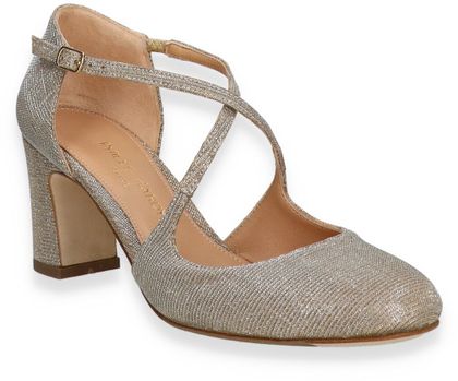 Phillip Hardy Damen-Riemchenpumps 122907694757 (Gold)