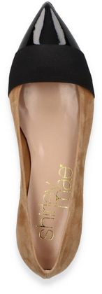 Shirley Mae Damen-Ballerinas aus Leder 103032665999 (Hellbraun)