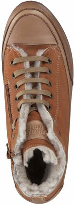 Candice Cooper Damen-High-Top-Sneaker 192222693777 (Mittelbraun)
